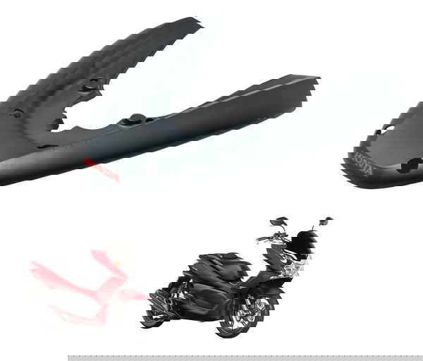 Carenagem Rabeta Alça Honda Pcx 150 14-15 Original Preto