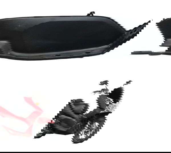Carenagem Assoalho Dir C/detalhes Honda Pcx 150 14-15 Origin Preto