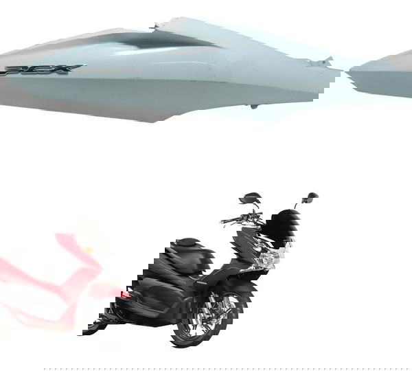 Carenagem Rabeta Direita Honda Pcx 150 14-15 Original Branco