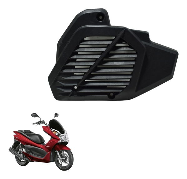 Grade Tampa Protetor Radiador Honda Pcx 150 14-15 Original Preto