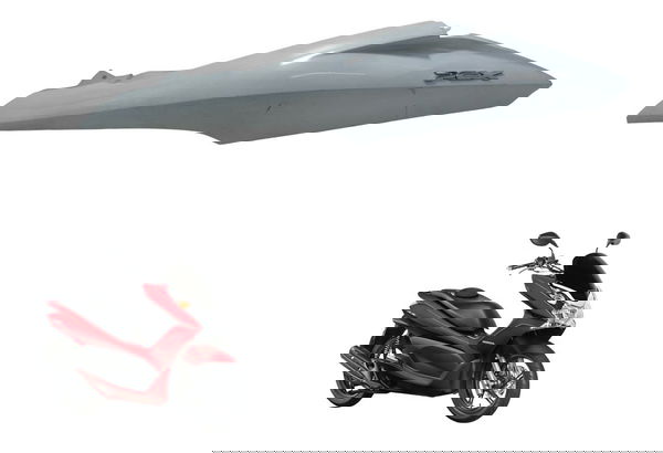 Carenagem Rabeta Esquerda Honda Pcx 150 14-15 Original Branco