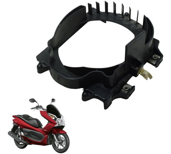 Suporte Radiador Honda Pcx 150 14-15 Original Preto