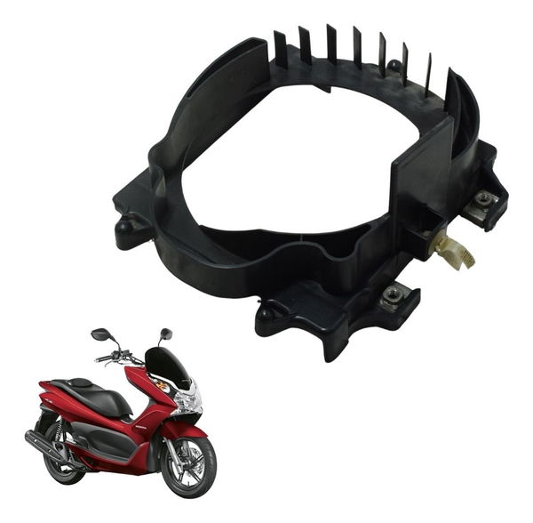 Suporte Radiador Honda Pcx 150 14-15 Original Preto