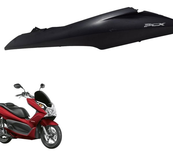 Carenagem Rabeta Esquerda C/detal Honda Pcx 150 14-15 Origin Preto