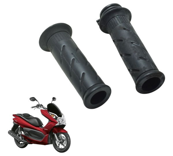 Par Manopla Honda Pcx 150 14-15 Original Preto