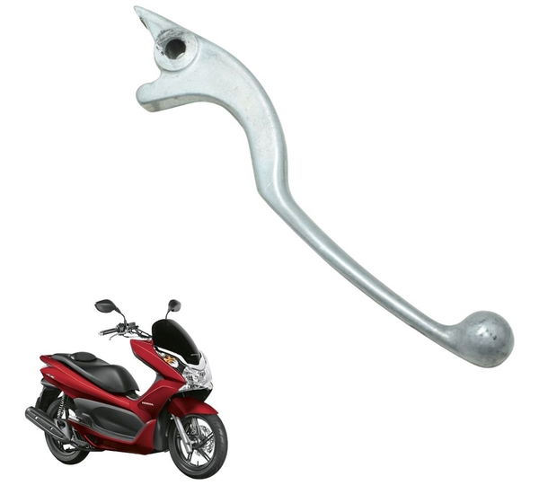 Manete Freio Direito Dianteiro Honda Pcx 150 14-15 Original Prateado