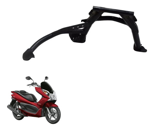 Cavalete Central C/ Detalhes Honda Pcx 150 14-15 Original - Preto