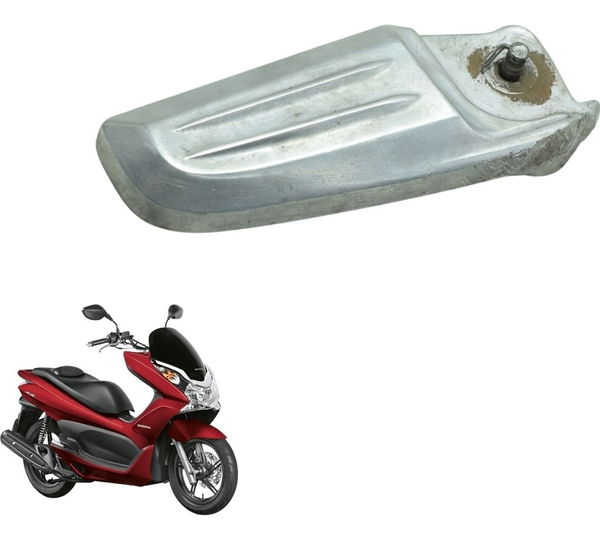 Pedaleira Traseira Direita C/ Detalhes Honda Pcx 150 14-15