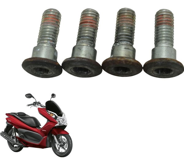 Jogo Parafuso Disco Freio Diant Honda Pcx 150 14-15 Original