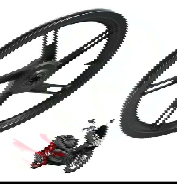 Roda Dianteira Honda Pcx 150 14-15 Original - Preto