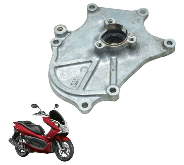 Tampa Transmissão Suporte Estator Honda Pcx 150 14-15 Origin Prateado
