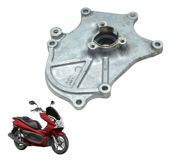 Tampa Transmissão Suporte Estator Honda Pcx 150 14-15 Origin - Prateado