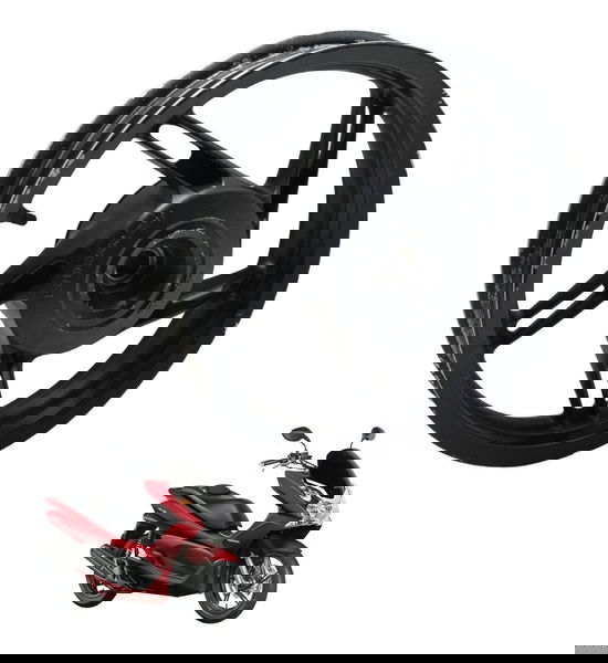 Roda Traseira Honda Pcx 150 14-15 Original - Preto