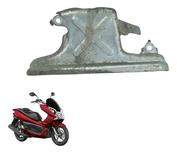Protetor Radiador Honda Pcx 150 14-15 Original - Prateado