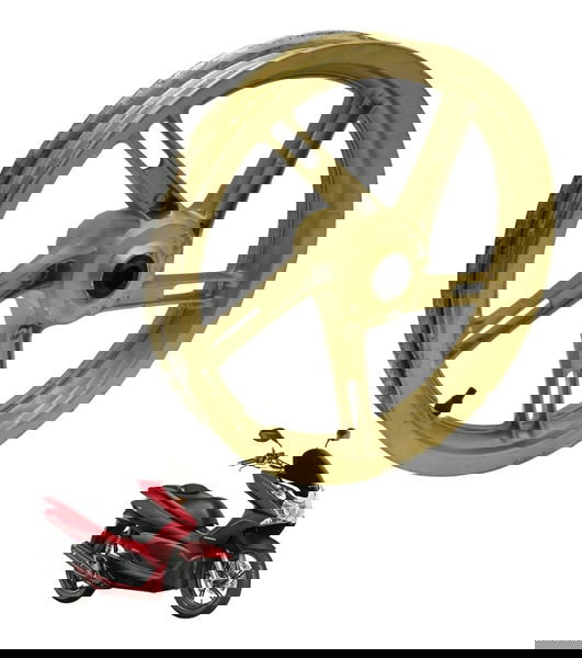 Roda Dianteira Honda Pcx 150 14-15 Original - Dourado