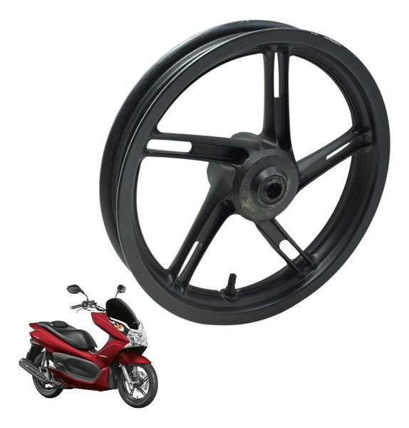 Roda Dianteira Honda Pcx 150 14-15 Original - Preto