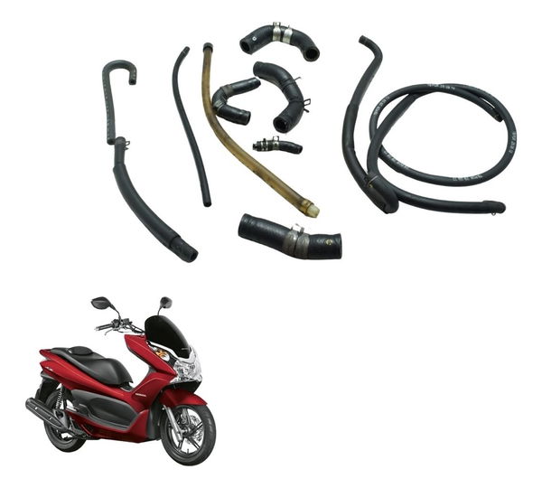 Kit Mangueiras Honda Pcx 150 14-15 Original