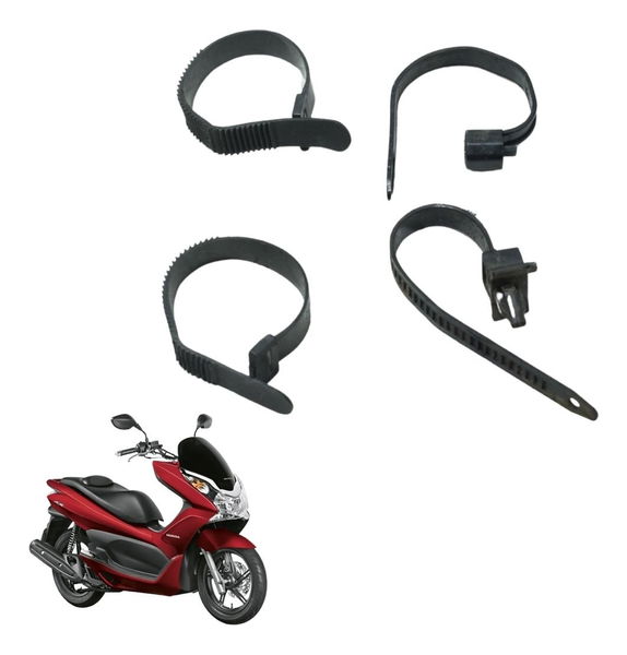 Kit Abraçadeiras Diversas Honda Pcx 150 14-15 Original