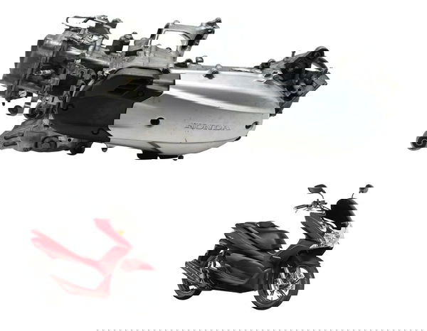 Motor Completo Nfe Baixa Honda Pcx 150 14-15 Orig