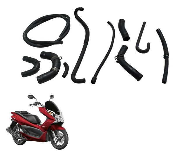 Kit Mangueiras Honda Pcx 150 14-15 Original