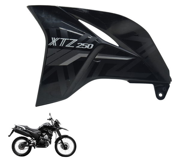 Aba Tanque Esq C/ Detalhes Yamaha Xtz 250 Lander 19-23 Orig