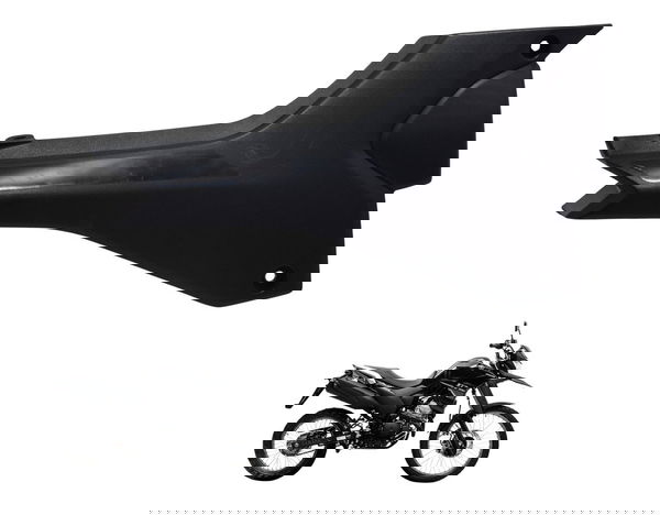 Carenagem Tampa Lateral Dir Yamaha Xtz 250 Lander 19-23 Orig - Preto