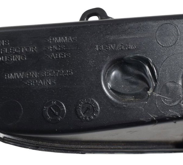 Pisca Dianteiro Esquerdo Bmw C-650 C 650 Gt 2014 Original Esquerdo Preto