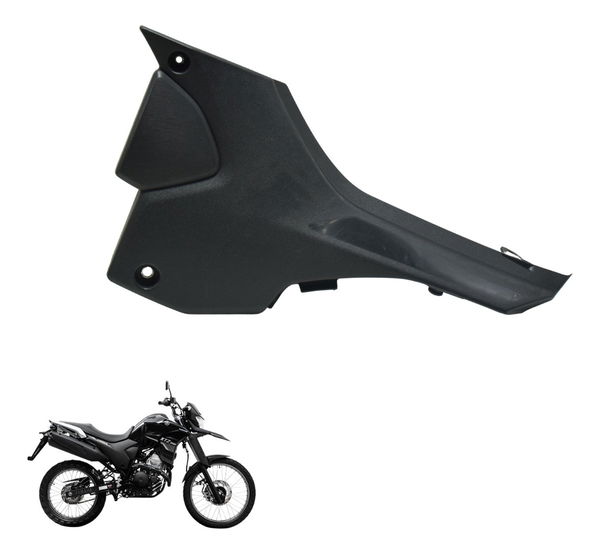 Carenagem Tampa Lateral Esq Yamaha Xtz 250 Lander 19-23 Orig - Preto