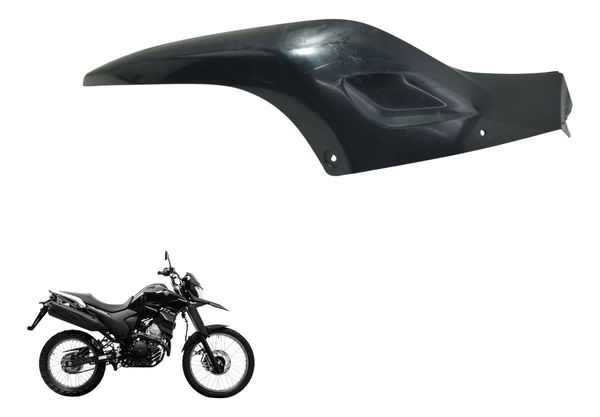 Carenagem Tanque Dir C/ Detalhes Yamaha Xtz 250 Lander 19-23 - Preto