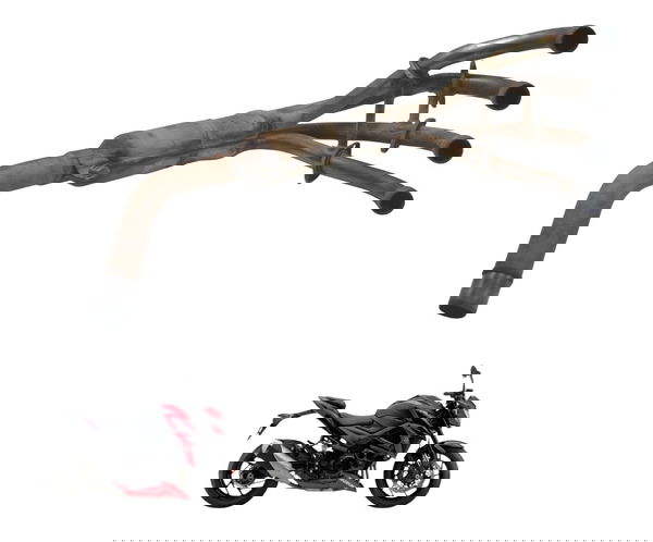 Curva Escape Suzuki Gsx-s 750 18-23 Original