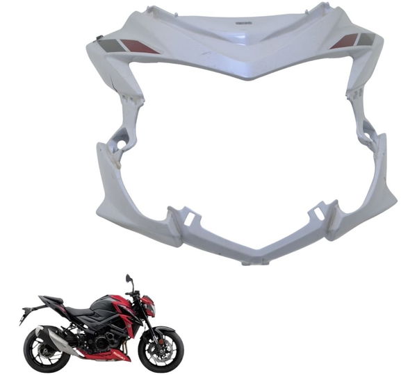 Carenagem Farol C/ Detalhes Suzuki Gsx-s 750 18-23 Original Cinza
