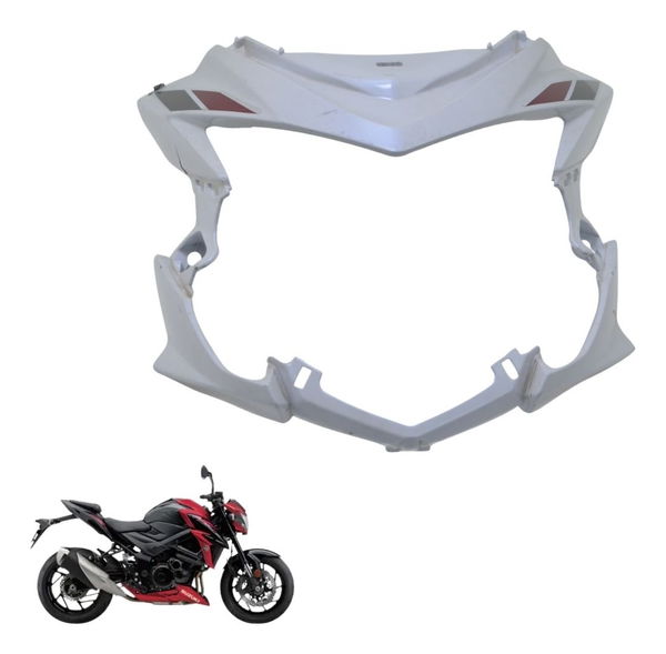 Carenagem Farol C/ Detalhes Suzuki Gsx-s 750 18-23 Original - Cinza Carenagem Farol C/ Detalhes Suzuki Gsx-s 750 18-23 Original - Cinza