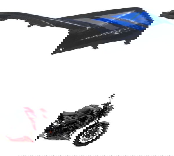 Carenagem Lateral Rabeta Dir Suzuki Gsx-s 750 18-23 Original Azul