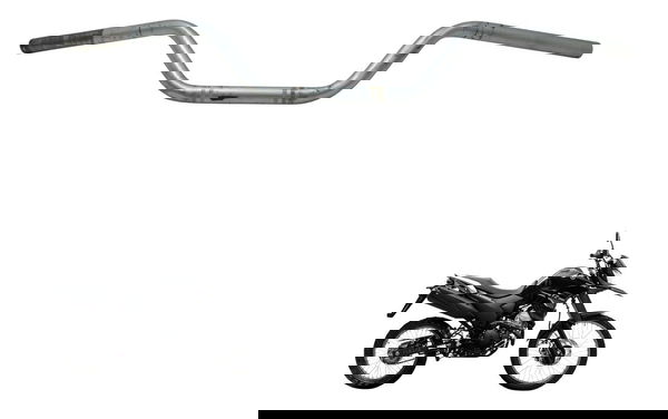 Guidão Yamaha Xtz 250 Lander 19-23 Original - Prateado
