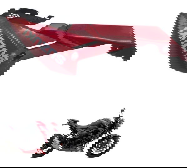 Spoiler Lateral Direito C/ Detalhes Suzuki Gsx-s 750 18-23