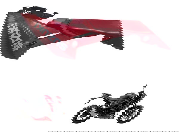 Spoiler Lateral Direito C/ Detalhes Suzuki Gsx-s 750 18-23