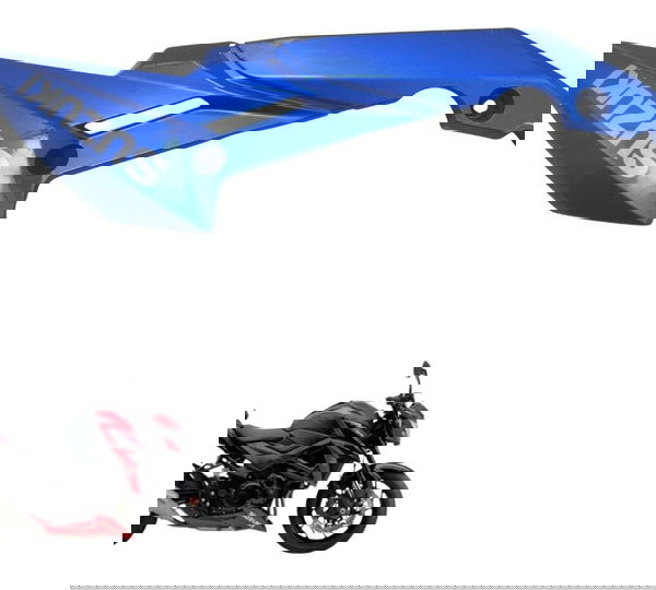 Spoiler Lateral Direito C/avaria Suzuki Gsx-s 750 18-23 Orig