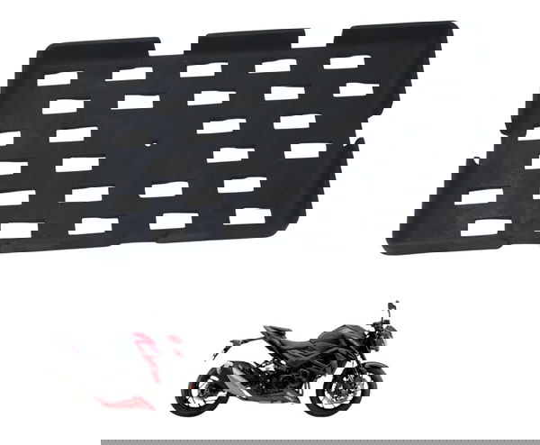 Borracha Acabamento Bateria Suzuki Gsx-s 750 18-23 Original