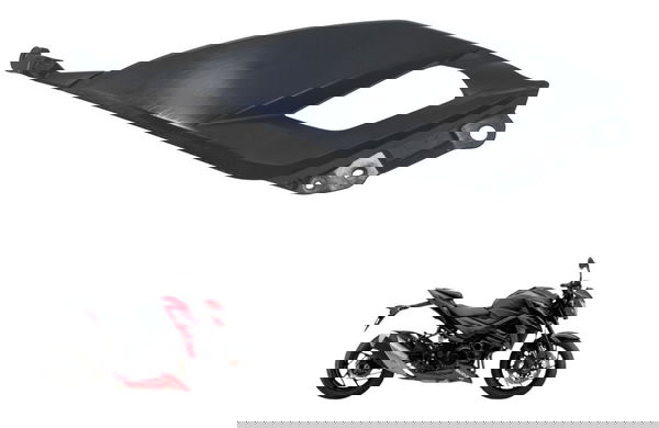 Carenagem Lateral Esquerda Suzuki Gsx-s 750 18-23 Original - Preto