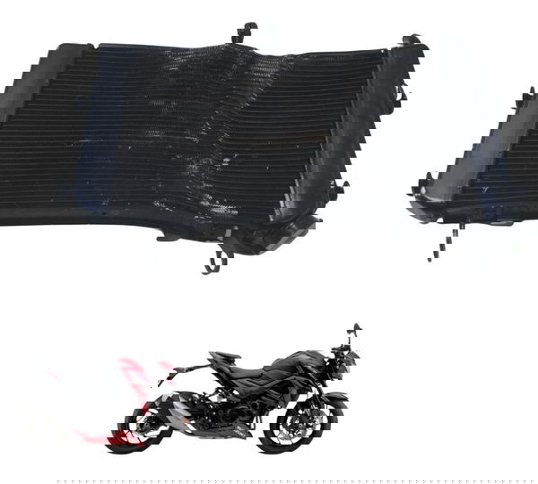 Radiador C/ Avaria Suzuki Gsx-s 750 18-23 Original