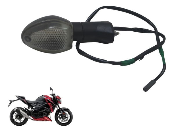 Pisca Traseiro Esquerdo Suzuki Gsx-s 750 18-23 Original - Esquerdo - Preto