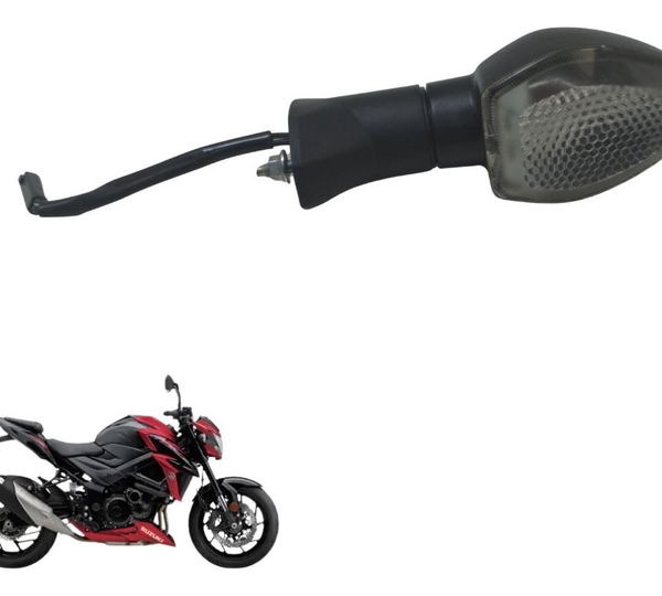 Pisca Dianteiro Esquerda Suzuki Gsx-s 750 18-23 Original Esquerdo Preto