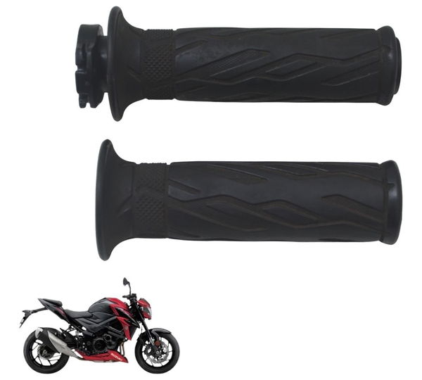 Par Manopla Suzuki Gsx-s 750 18-23 Original Preto