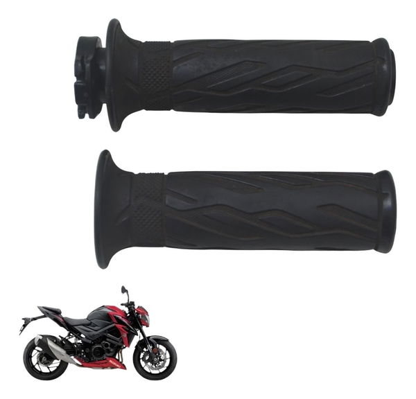 Par Manopla Suzuki Gsx-s 750 18-23 Original - Preto