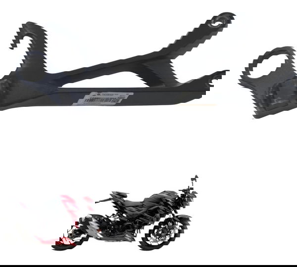 Suporte Pedaleira Traseira Direita Suzuki Gsx-s 750 18-23 Preto