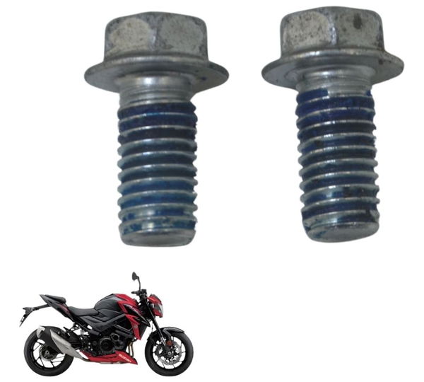 Par Parafuso Suporte Mesa Superior Suzuki Gsx-s 750 18-23