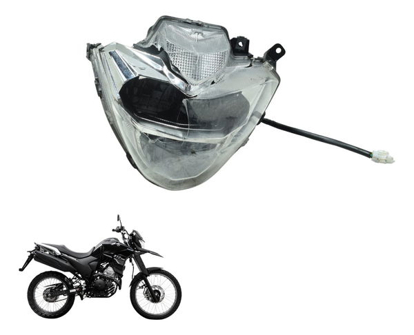 Farol C/ Avaria Yamaha Xtz 250 Lander 19-23 Original