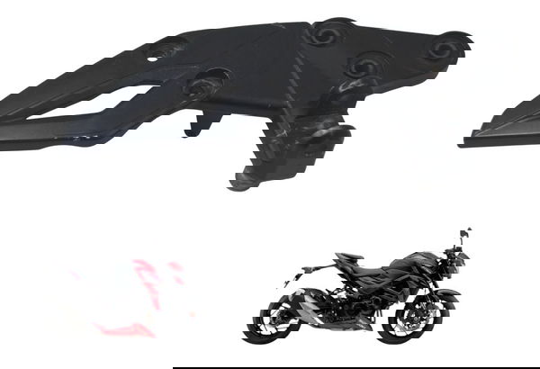 Suporte Pedaleira Dianteira Direita Suzuki Gsx-s 750 18-23 - Preto