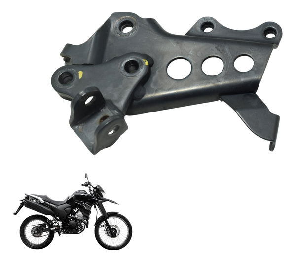 Suporte Pedaleira Diant Dir Yamaha Xtz 250 Lander 19-23 Orig - Preto