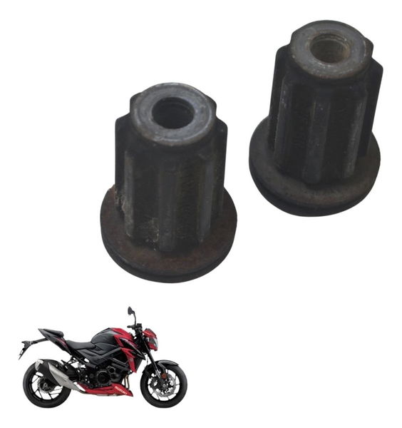 Par Coxim Suporte Motor Suzuki Gsx-s 750 18-23 Original